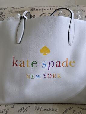 kate spade Pride Reversible Rainbow Tote